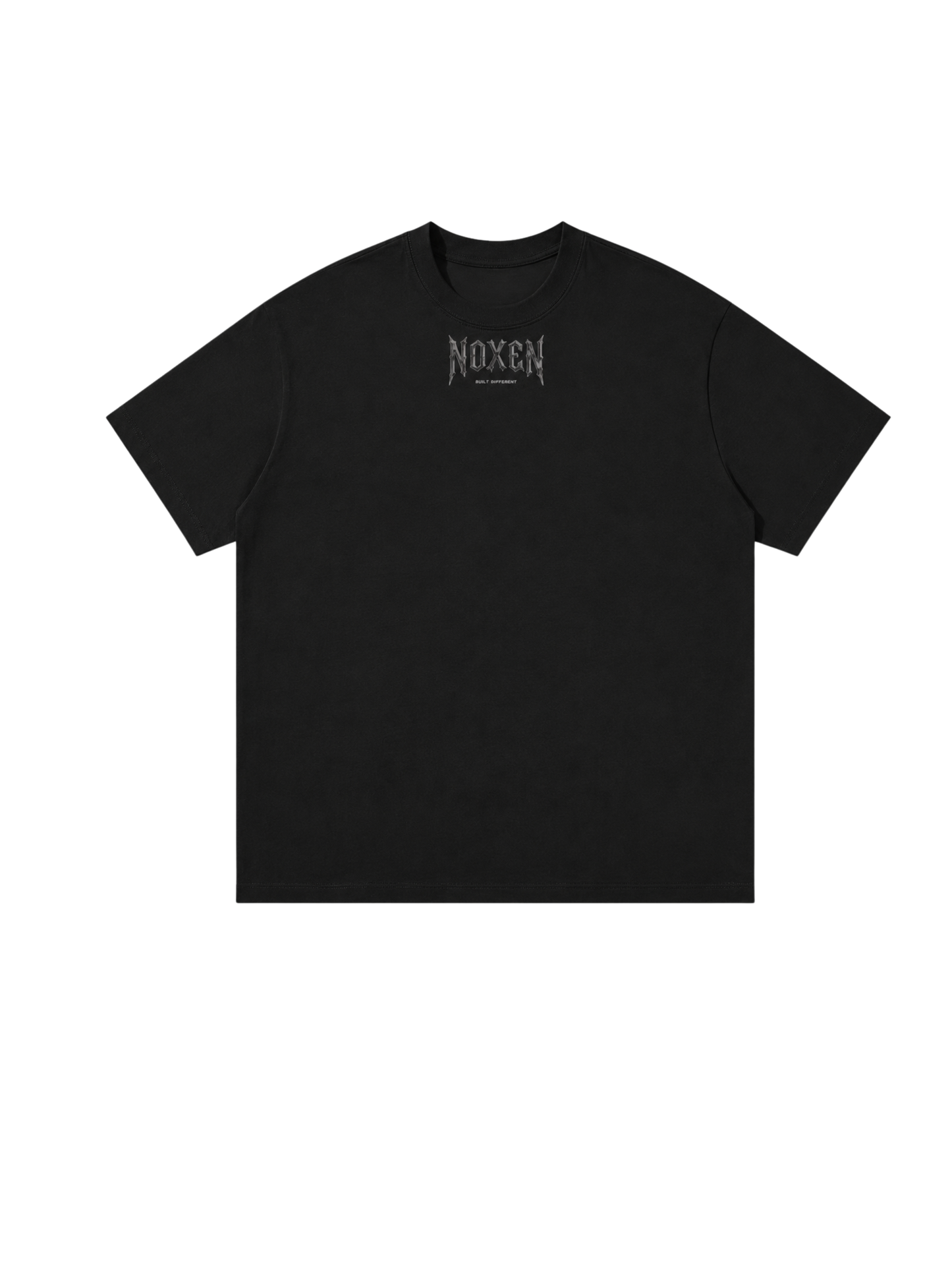 NOXEN “00” Oversized Vintage Tee – Black