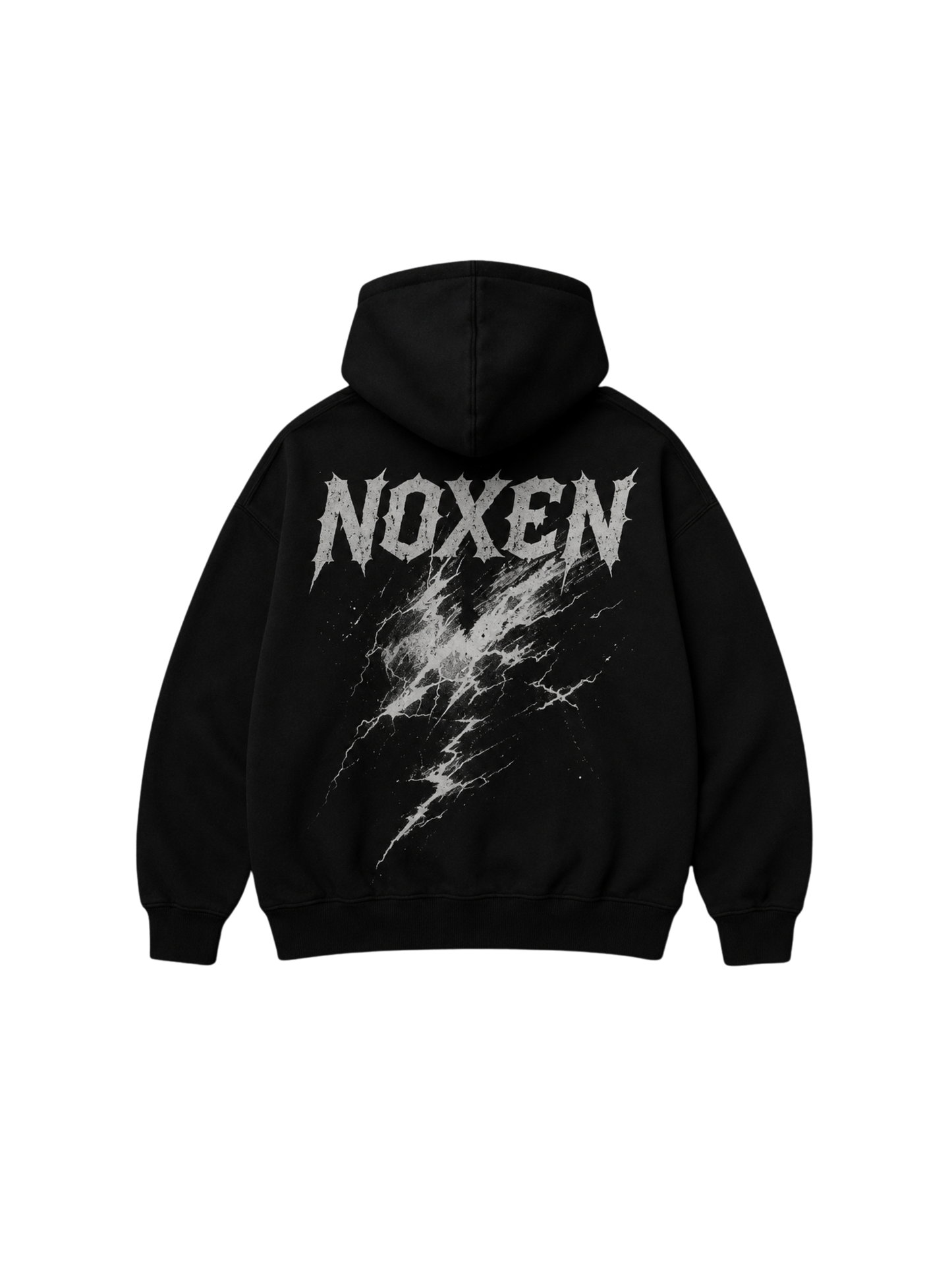 NOXEN “Storm” Oversized Hoodie – Black